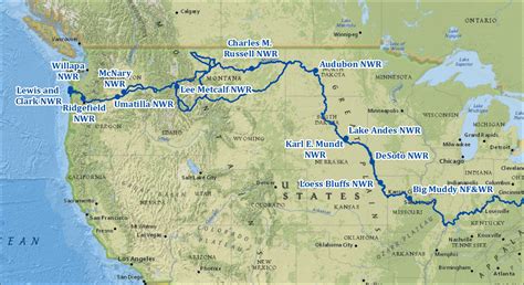 Lewis And Clark Trail Map